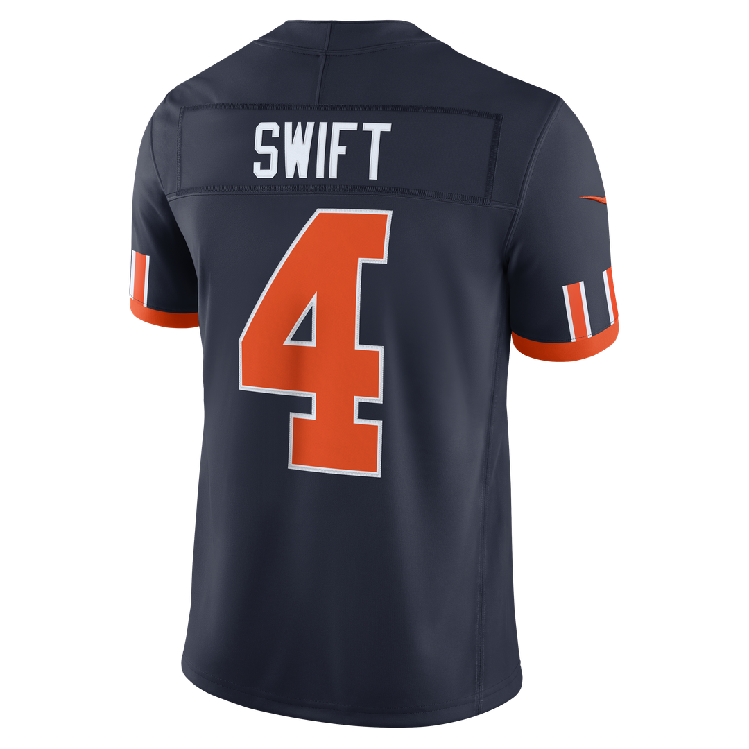 Chicago Bears D'Andre Swift Nike Navy 2026 Rivalries Collection Stitched Limited Jersey