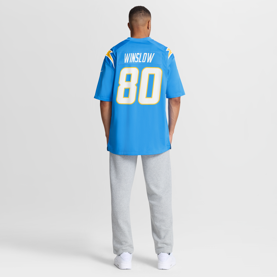 Los Angeles Chargers Kellen Winslow Nike Powder Blue Game Retired Player Jersey