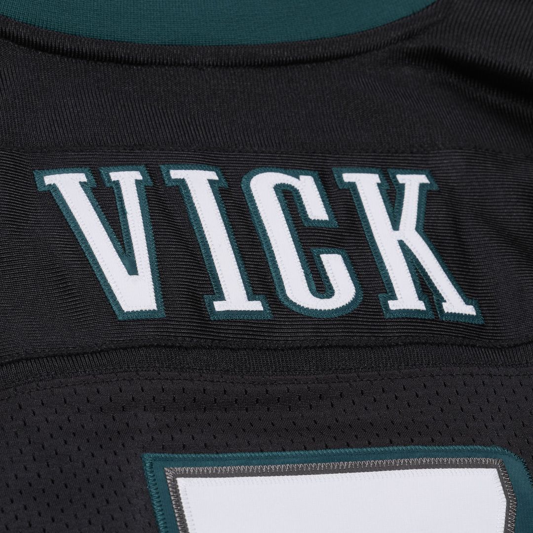 Philadelphia Eagles Michael Vick Mitchell & Ness Black 2012 Authentic Throwback Jersey