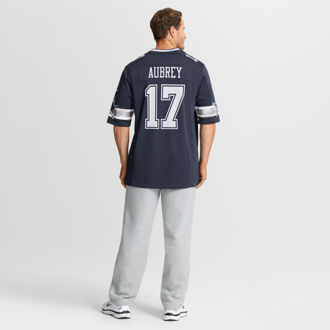 Dallas Cowboys Brandon Aubrey Nike White Game Jersey