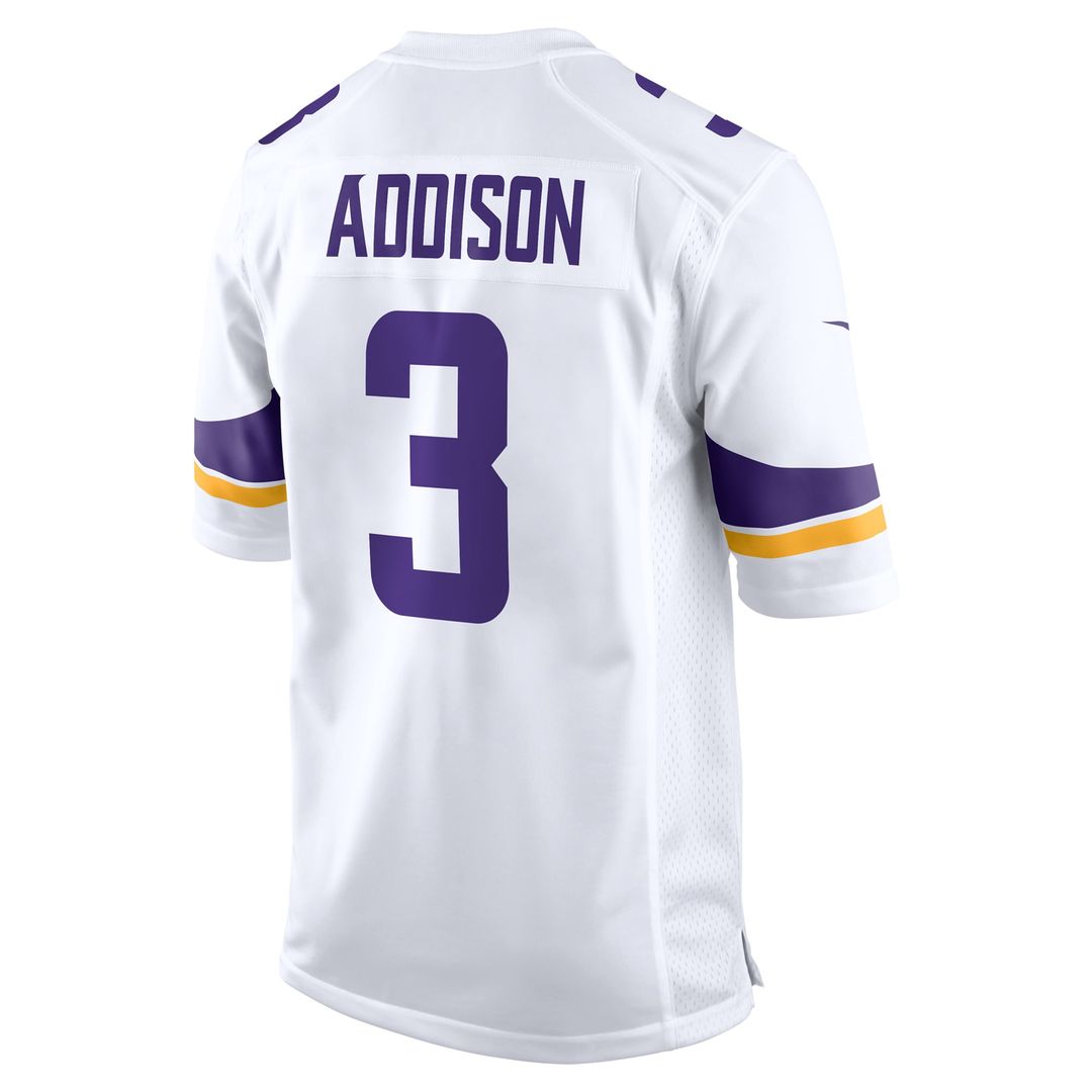 Minnesota Vikings Jordan Addison Nike Purple Alternate Game Jersey