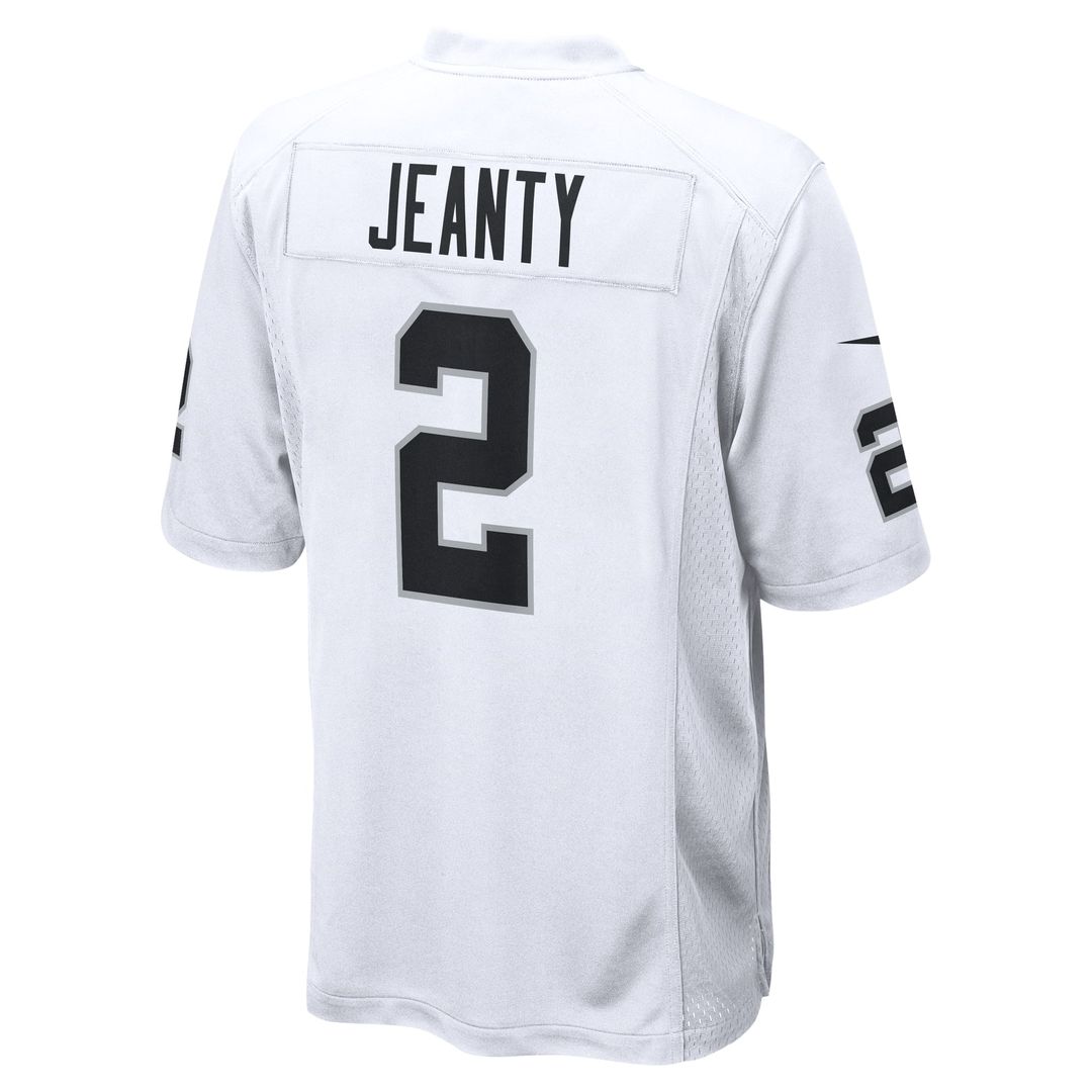 Las Vegas Raiders Ashton Jeanty Nike Black Team Game Jersey