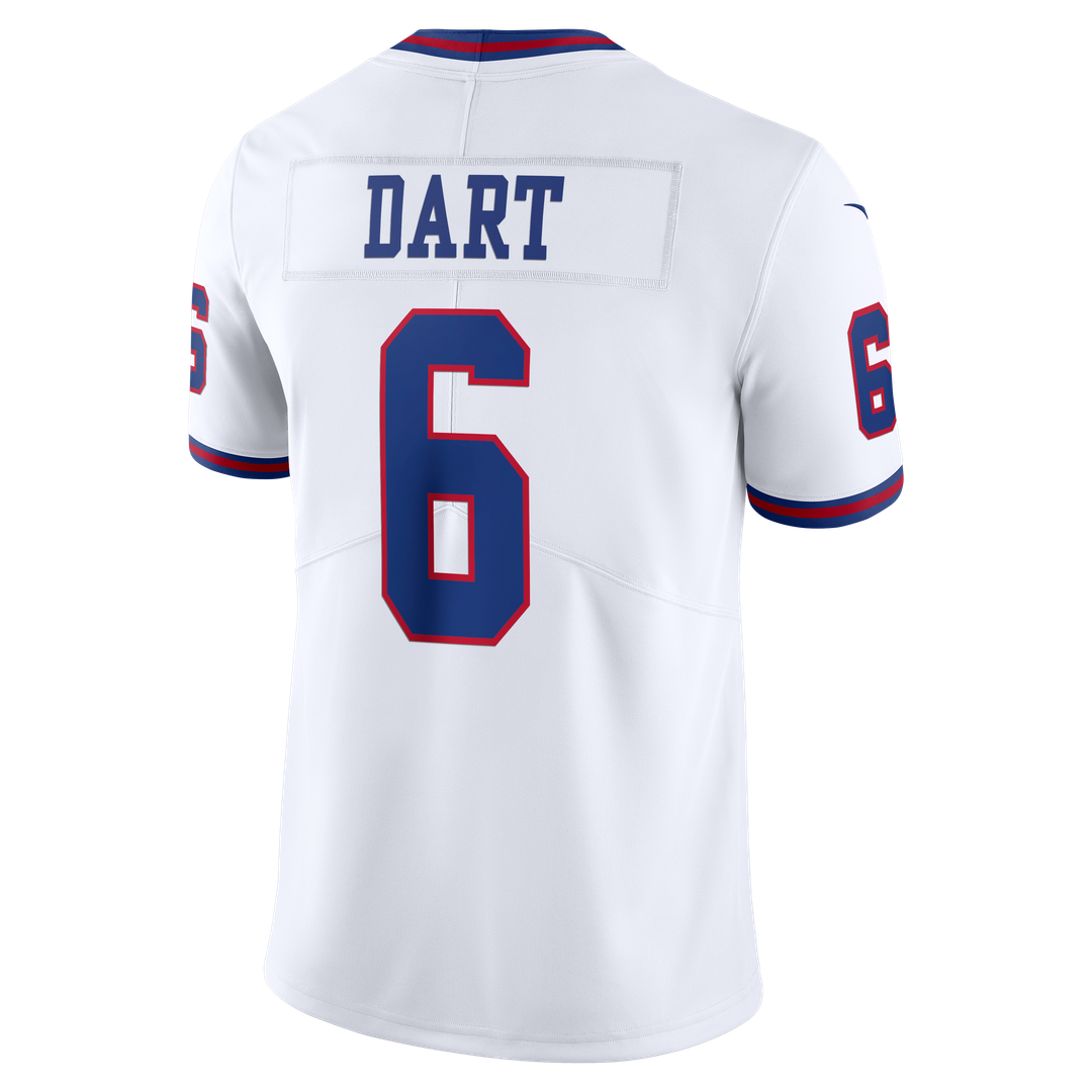 New York Giants Jaxson Dart Nike Royal Legacy Vapor Untouchable Stitched Limited Jersey