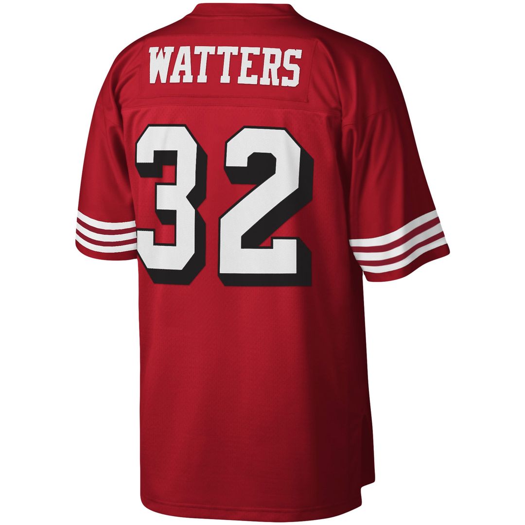 San Francisco 49ers Ricky Watters Mitchell & Ness White Legacy Replica Jersey