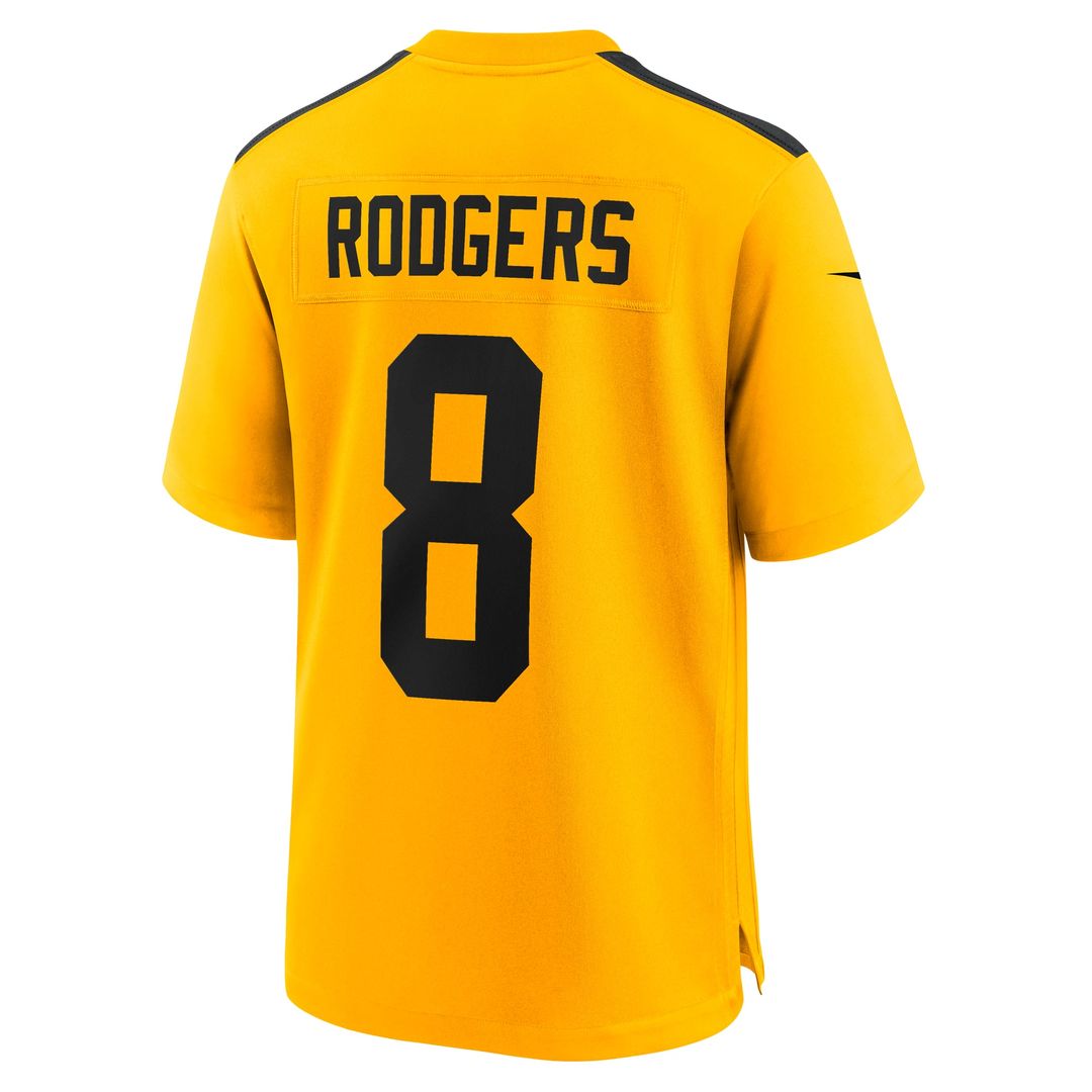 Pittsburgh Steelers Aaron Rodgers Nike White Game Jersey