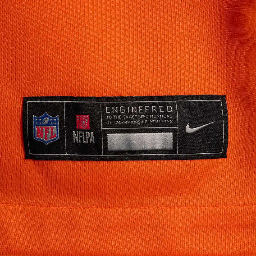 Denver Broncos Marques Cox Nike Orange Team Game Jersey