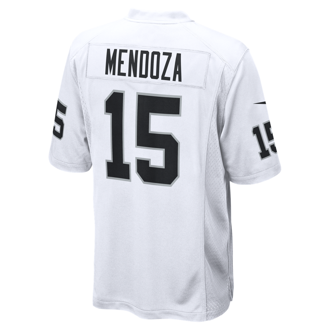 Las Vegas Raiders Fernando Mendoza Nike Black Team Game Jersey
