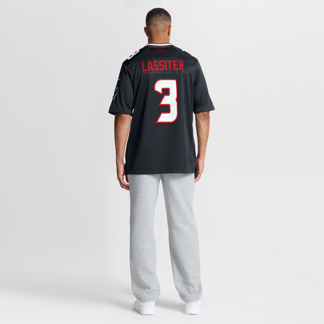 Houston Texans Kamari Lassiter Nike Navy Team Game Jersey