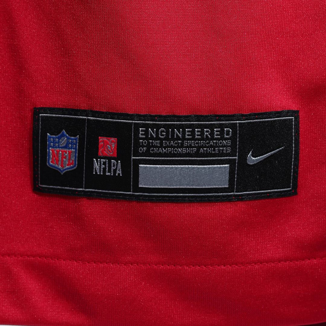 San Francisco 49ers Osa Odighizuwa Nike Scarlet Team Game Jersey
