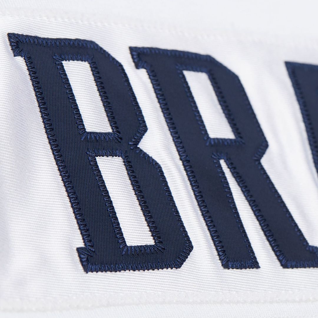 New England Patriots Tom Brady Mitchell & Ness White 2000 Big & Tall Legacy Replica Jersey