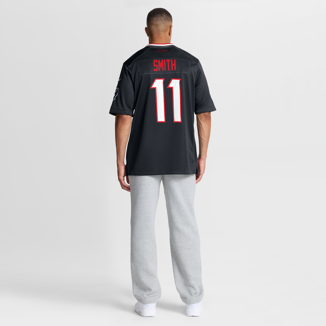 Houston Texans Tremon Smith Nike Navy Team Game Jersey