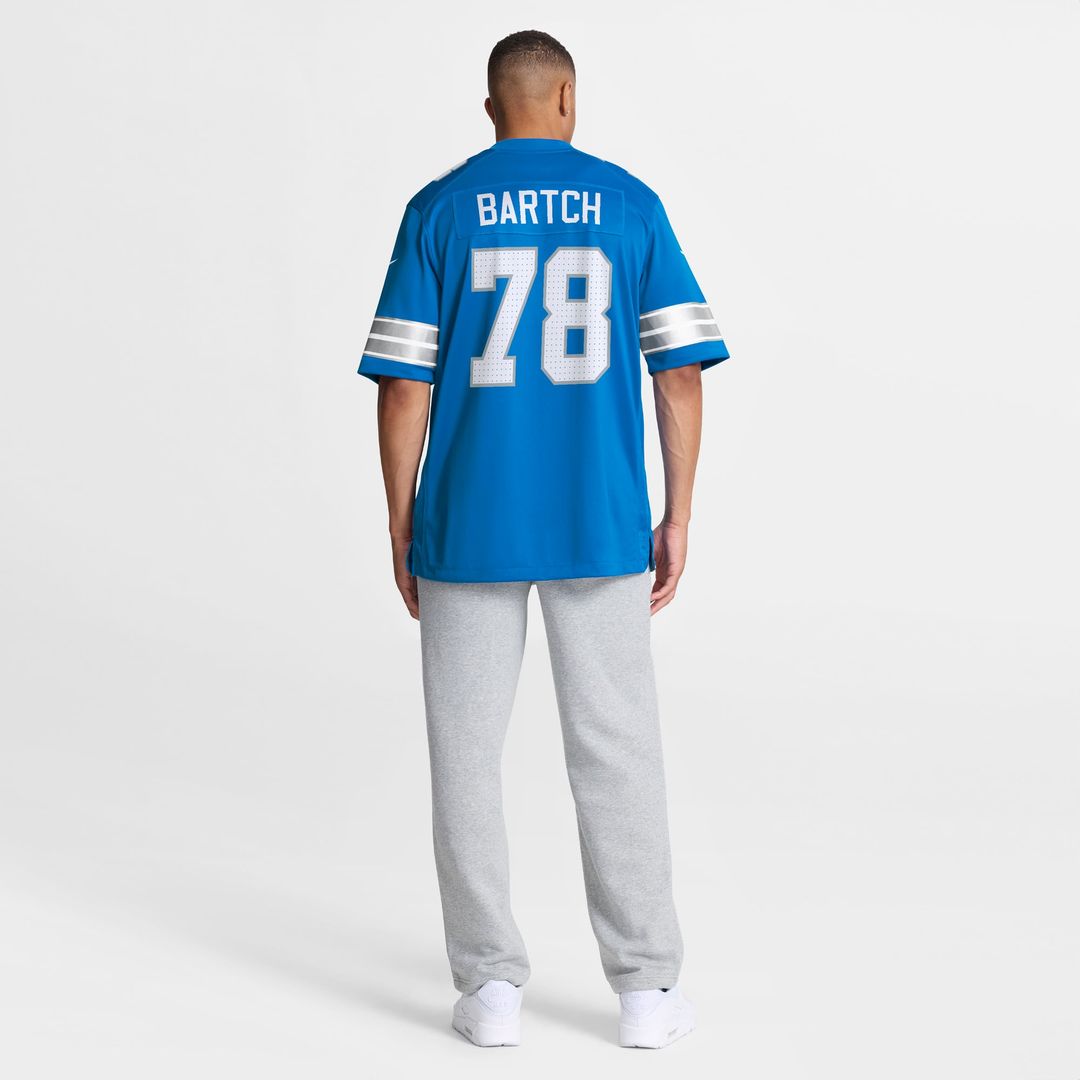 Detroit Lions Ben Bartch Nike Blue Team Game Jersey