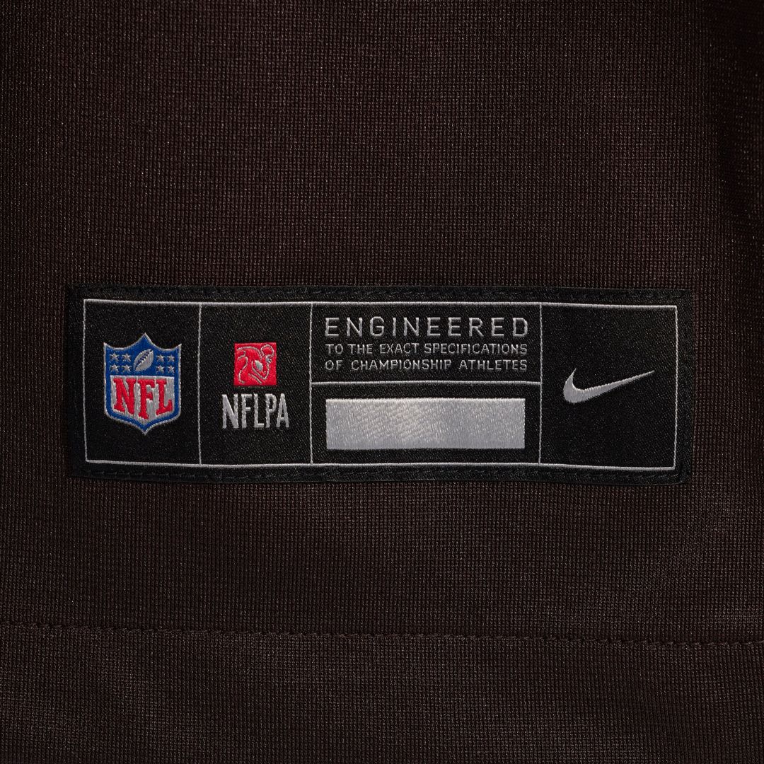 Cleveland Browns Emmanuel McNeil-Warren Nike Brown Game Jersey