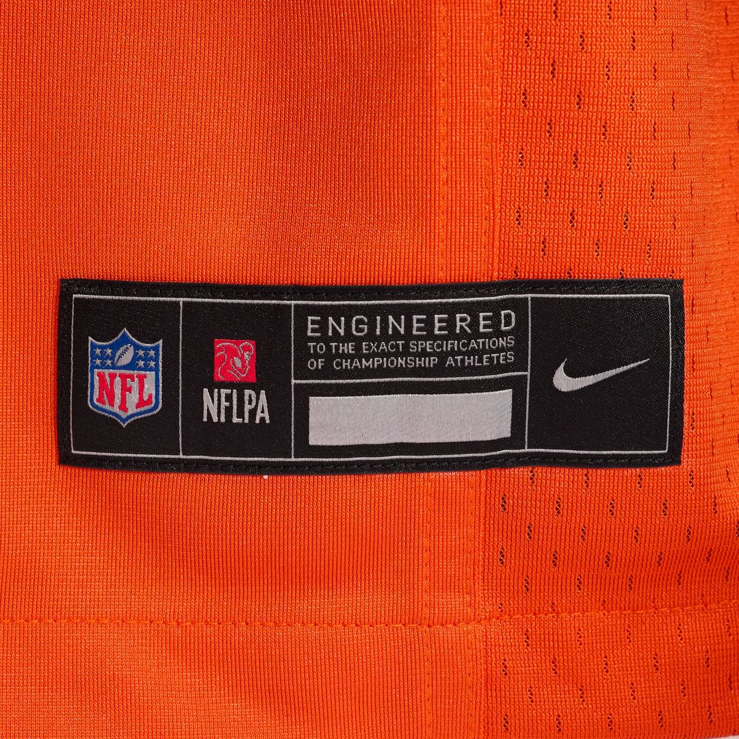 Chicago Bears Caleb Williams Nike White First Round Pick Player Game Jersey
