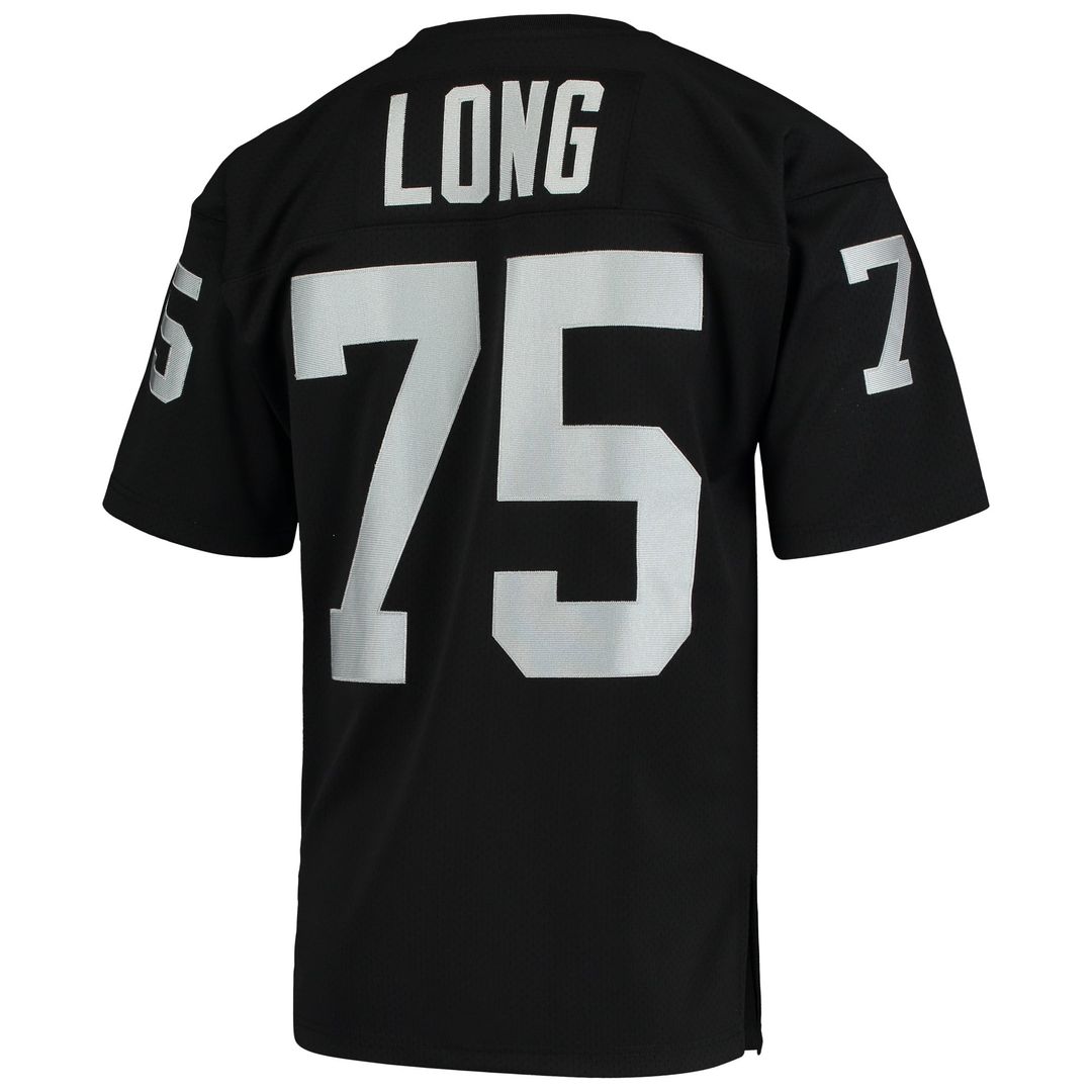 Las Vegas Raiders 1983 Howie Long Mitchell & Ness Black Authentic Throwback Retired Player Jersey