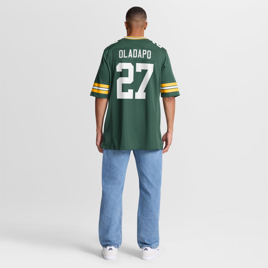 Green Bay Packers Kitan Oladapo Nike Green Game Jersey