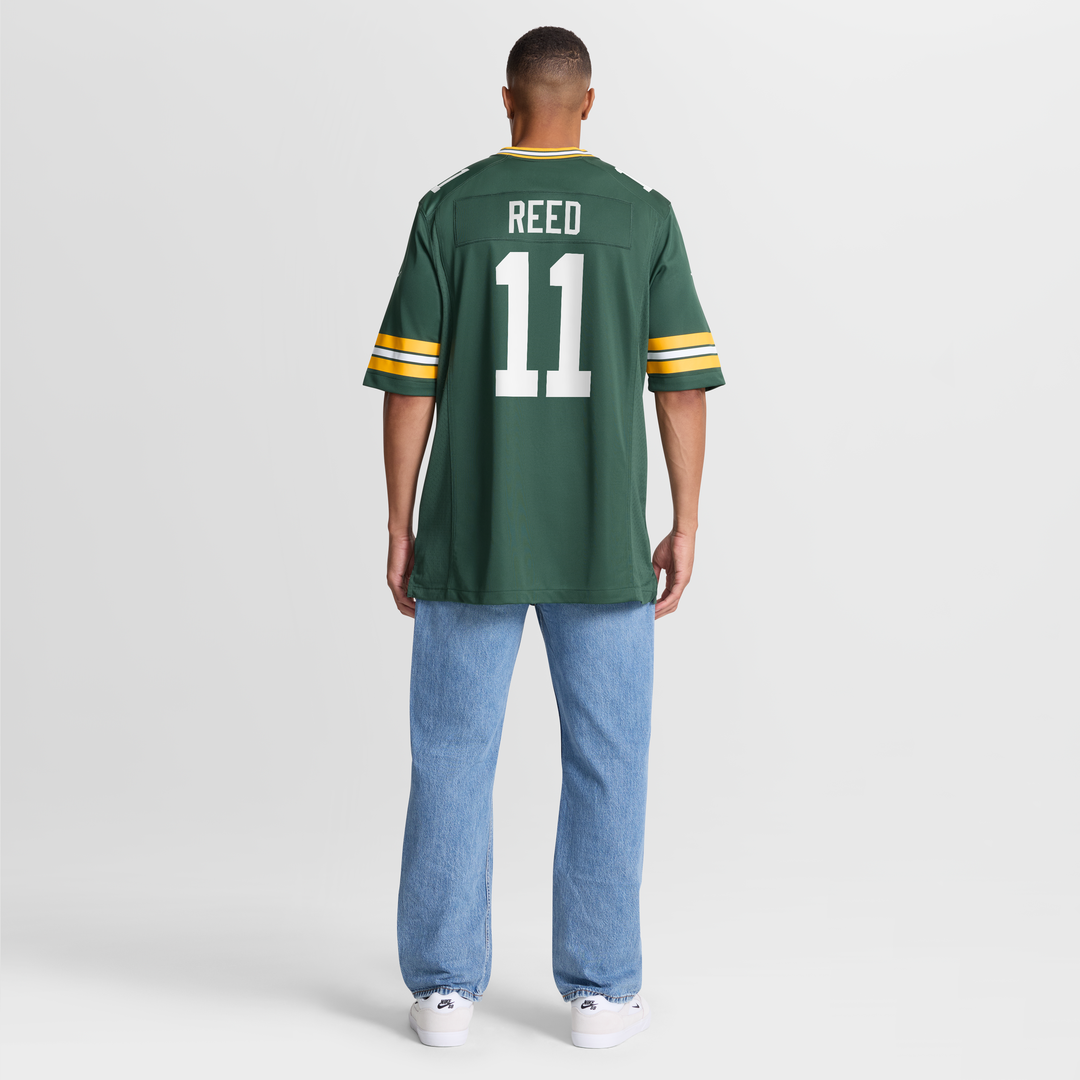 Green Bay Packers Jayden Reed Nike Green Game Jersey