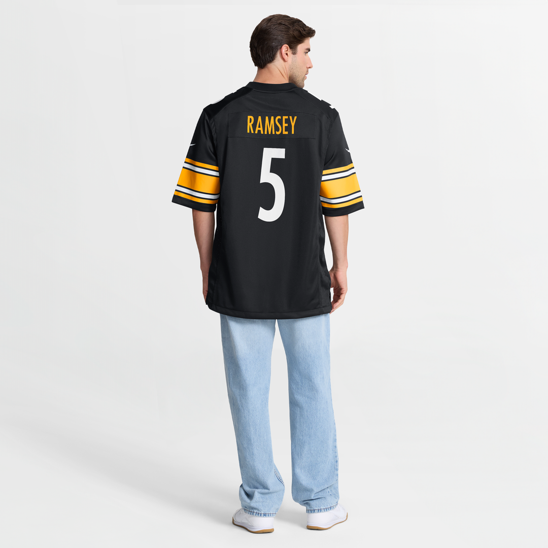 Pittsburgh Steelers Jalen Ramsey Nike Gold Alternate 1933 Throwback Game Jersey
