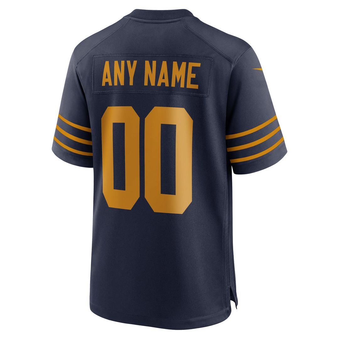 Green Bay Packers Nike Green Custom Game Jersey
