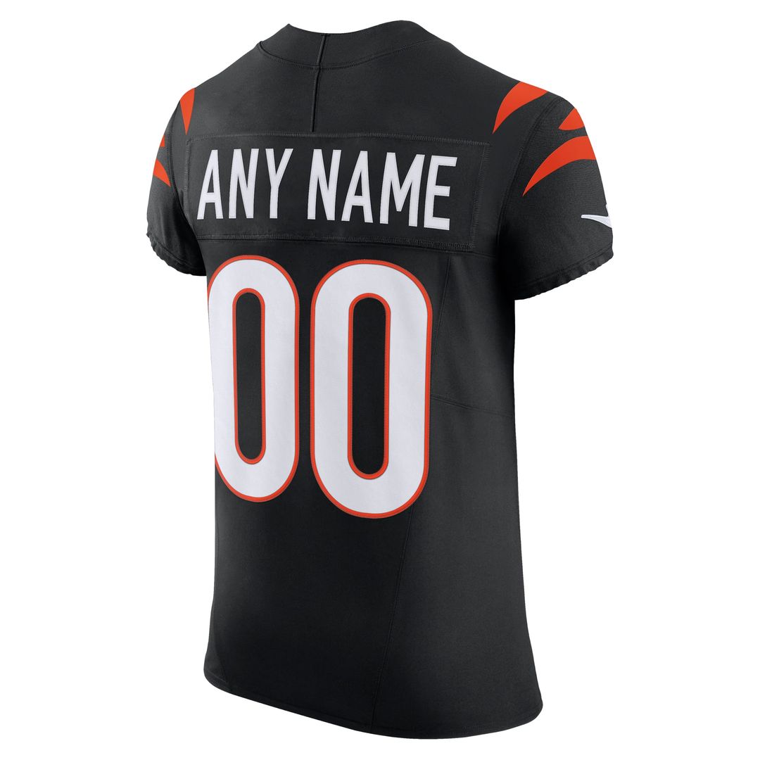 Cincinnati Bengals Nike Orange Alternate Vapor F.U.S.E. Elite Custom Jersey