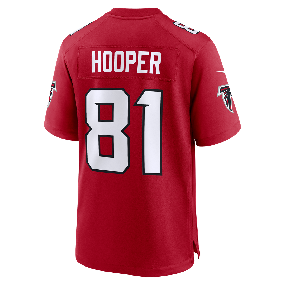 Atlanta Falcons Austin Hooper Nike Red Team Game Jersey