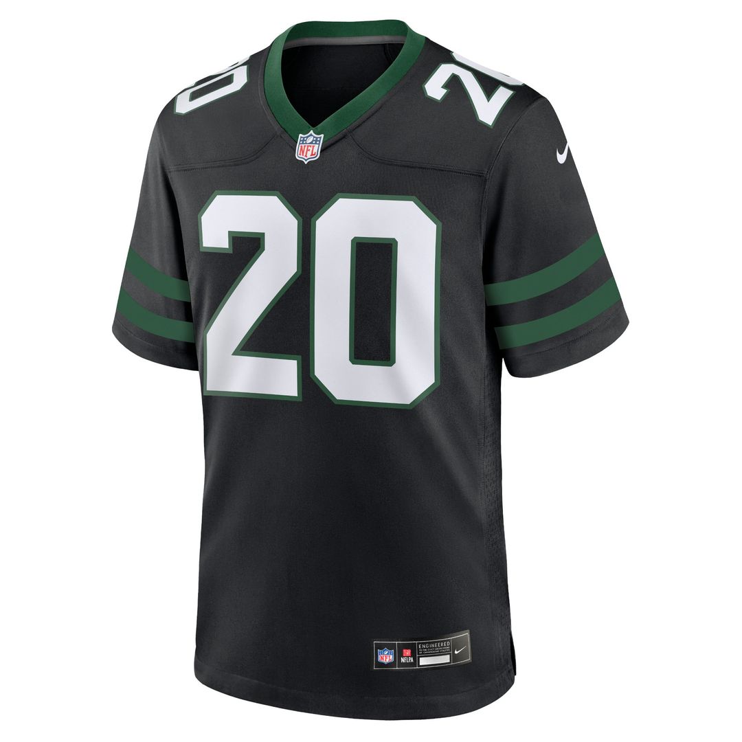 New York Jets Breece Hall Nike Legacy Green Game Jersey