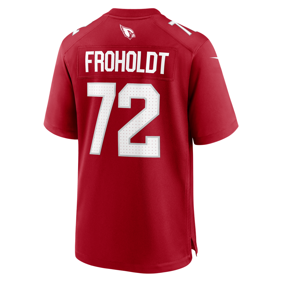 Arizona Cardinals Hjalte Froholdt Nike Cardinal Team Game Jersey