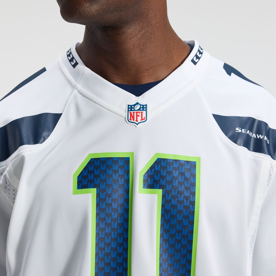 Seattle Seahawks Jaxon Smith-Njigba Nike College Navy Game Jersey