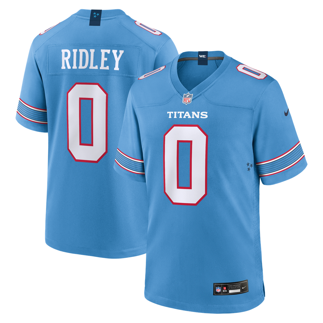 Tennessee Titans Calvin Ridley Nike Light Blue Game Jersey