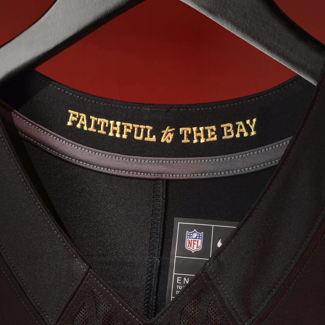 San Francisco 49ers The Faithful Nike Black Rivalries Collection Stitched Limited Jersey
