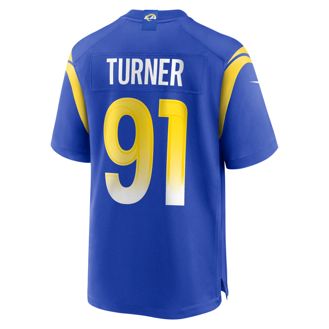 Los Angeles Rams Kobie Turner Nike Royal Home Game Jersey