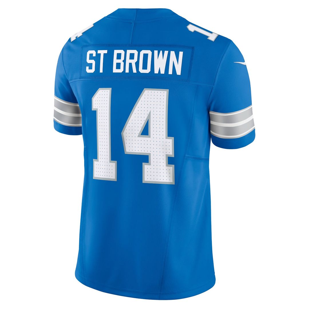 Detroit Lions Amon-Ra St. Brown Nike Black 2nd Alternate Vapor F.U.S.E. Limited Jersey
