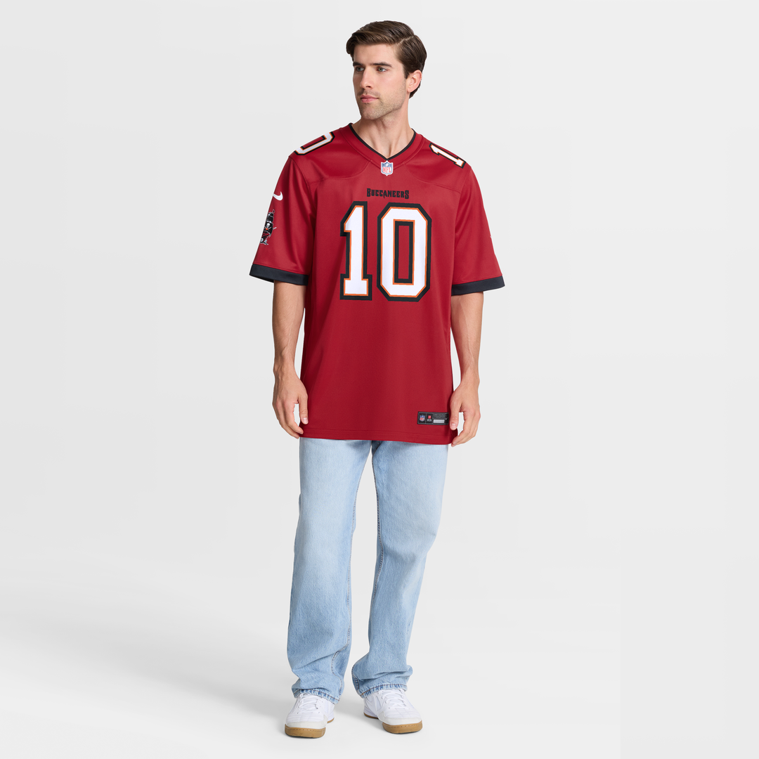 Tampa Bay Buccaneers Trey Palmer Nike Red Game Jersey