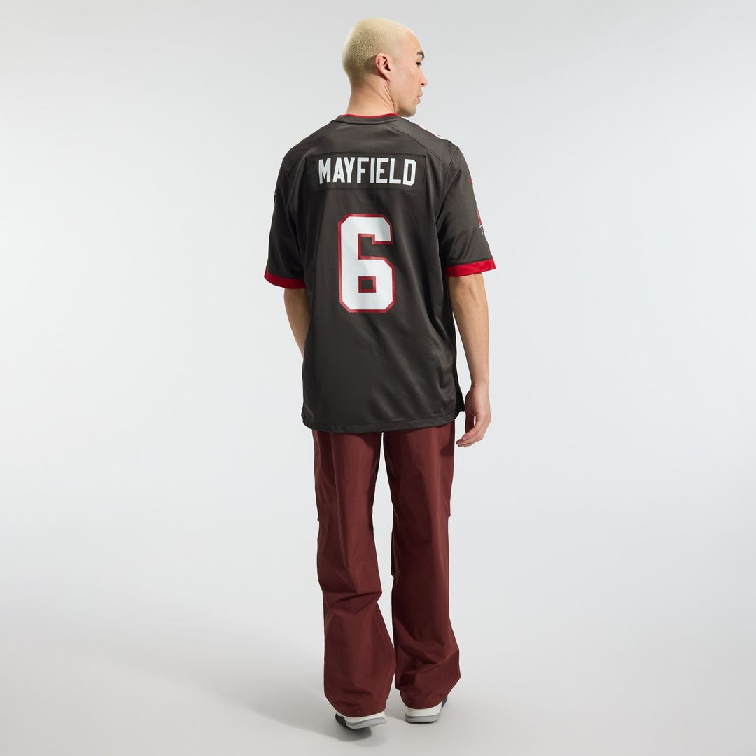 Tampa Bay Buccaneers Baker Mayfield Nike White Away Game Jersey