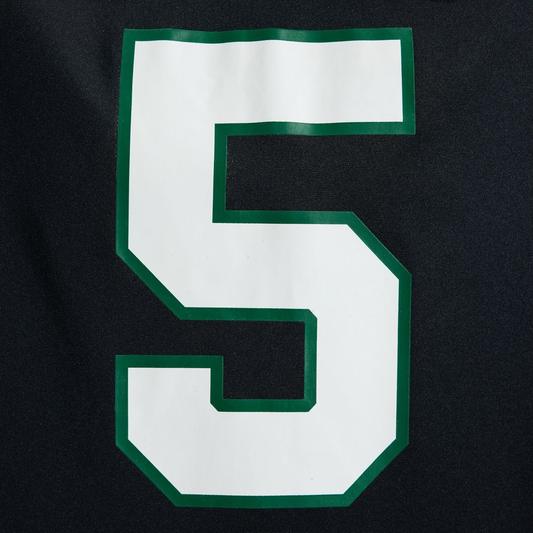 New York Jets Garrett Wilson Nike Legacy Black Alternate Game Jersey