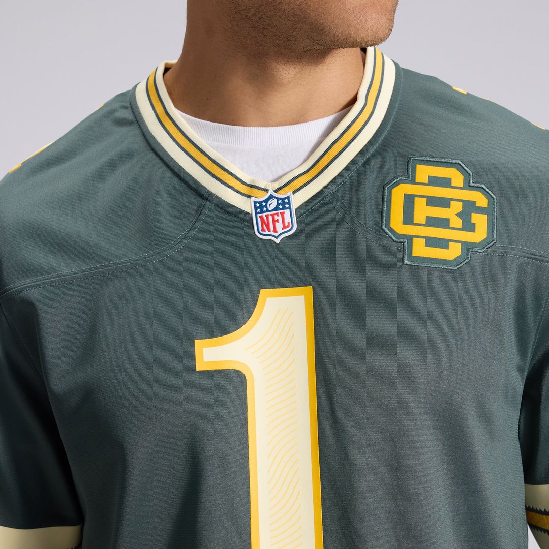 Green Bay Packers Micah Parsons Nike Green 2026 Rivalries Collection Game Jersey
