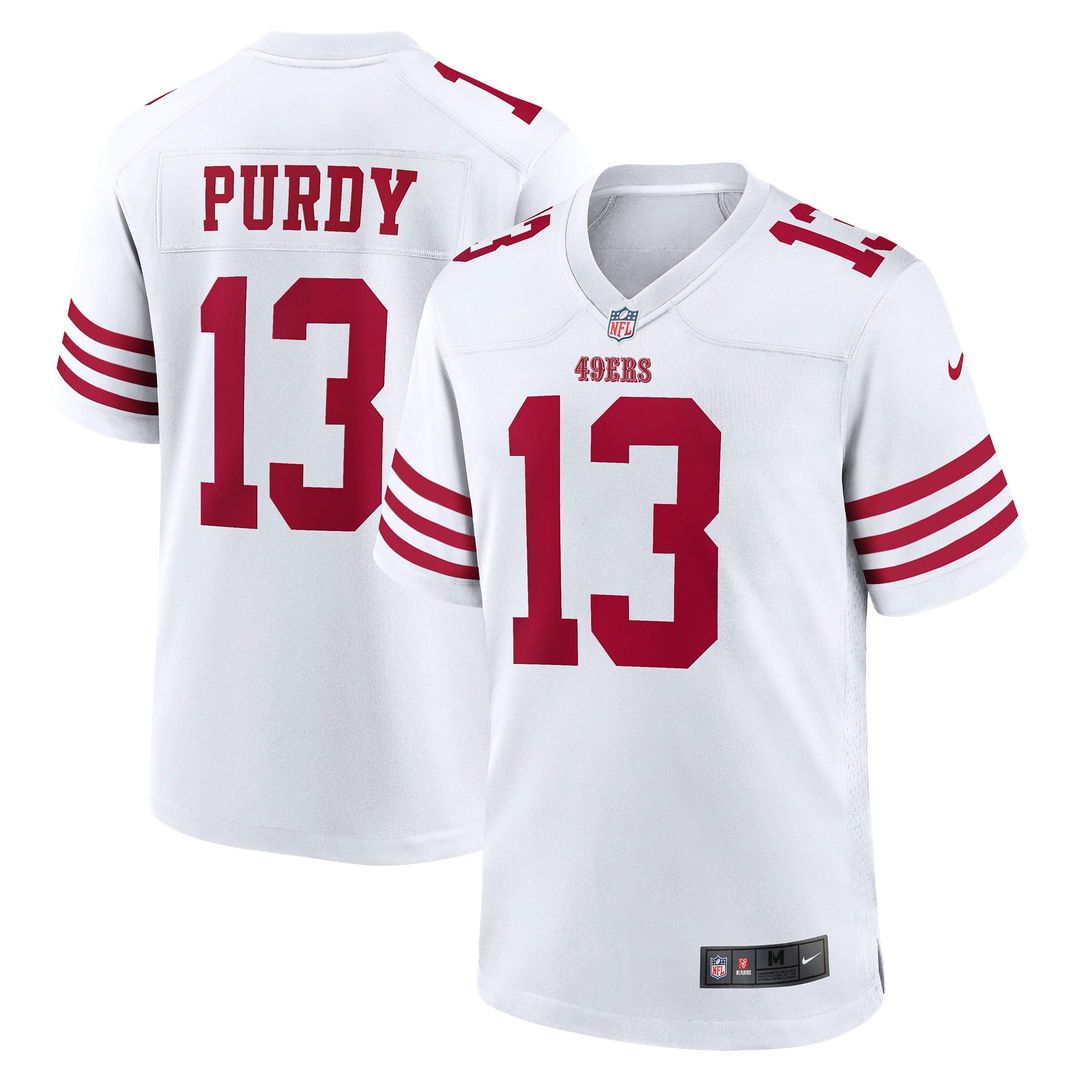 San Francisco 49ers Brock Purdy Nike Scarlet Game Player Jersey