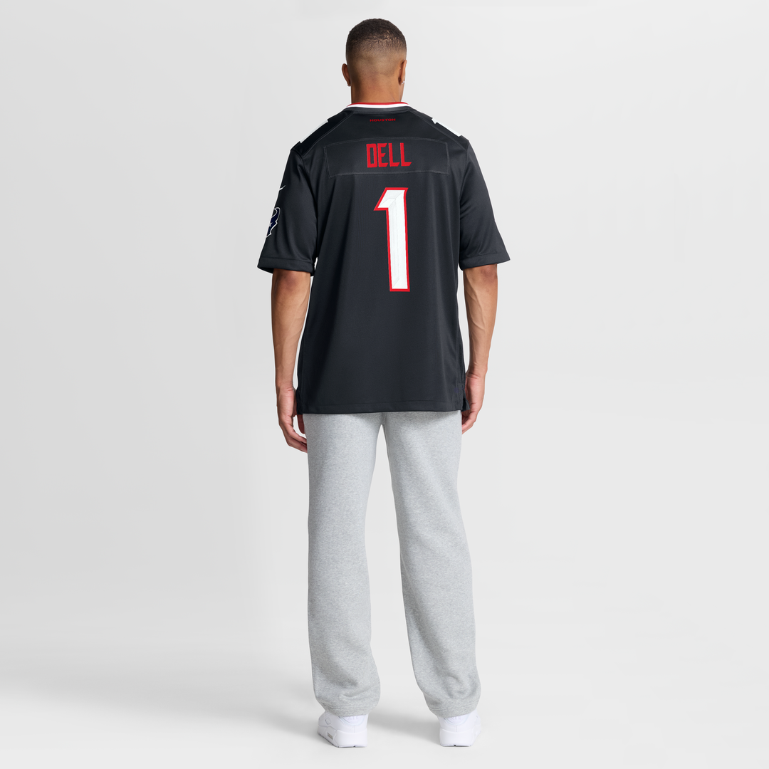 Houston Texans Tank Dell Nike Navy Team Game Jersey