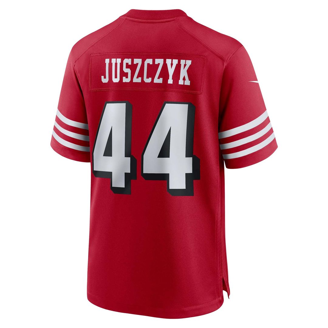 San Francisco 49ers Kyle Juszczyk Nike Scarlet Alternate Game Jersey