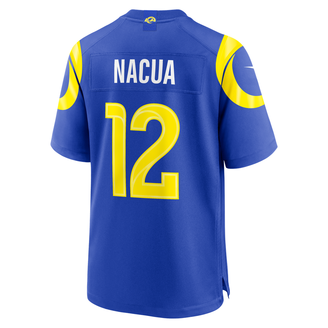 Los Angeles Rams Puka Nacua Nike White White Game Player Jersey