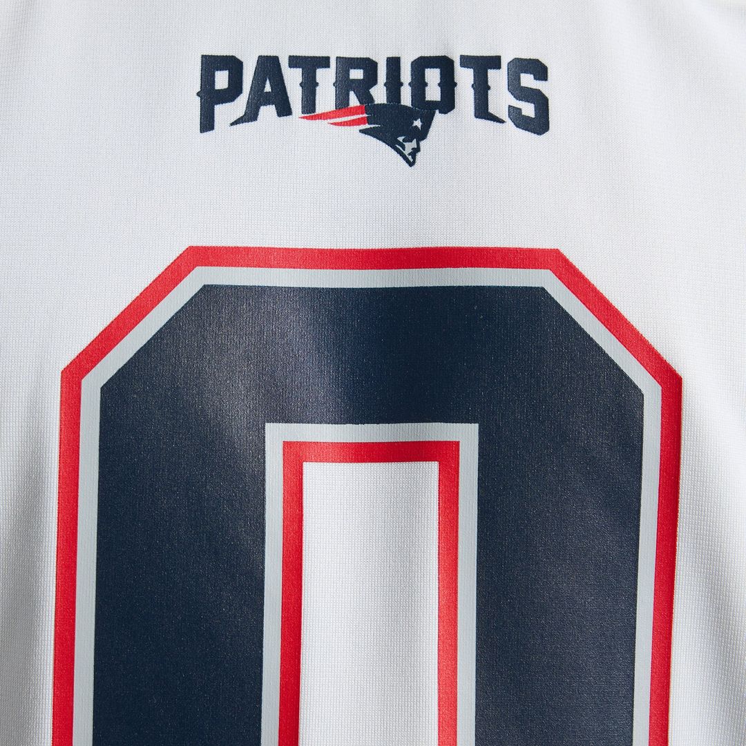 New England Patriots Christian Gonzalez Nike Navy Team Game Jersey