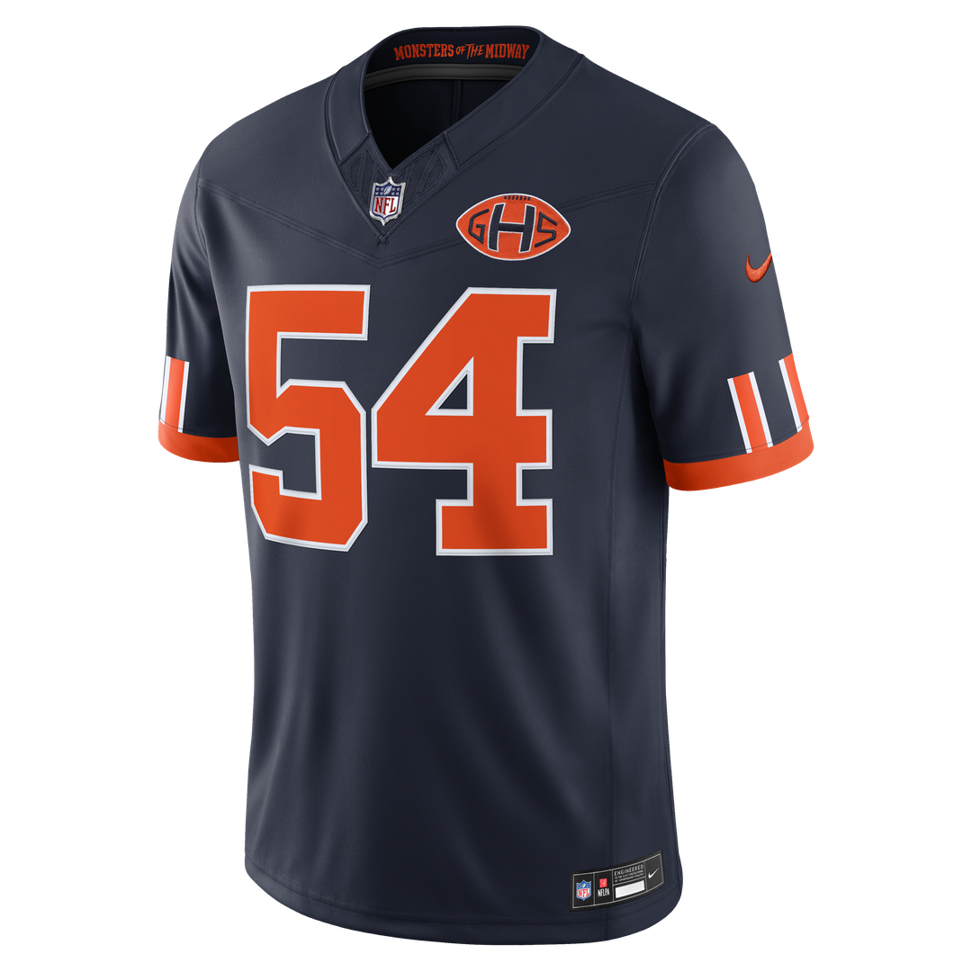 Chicago Bears Brian Urlacher Nike Navy 2026 Rivalries Collection Game Jersey