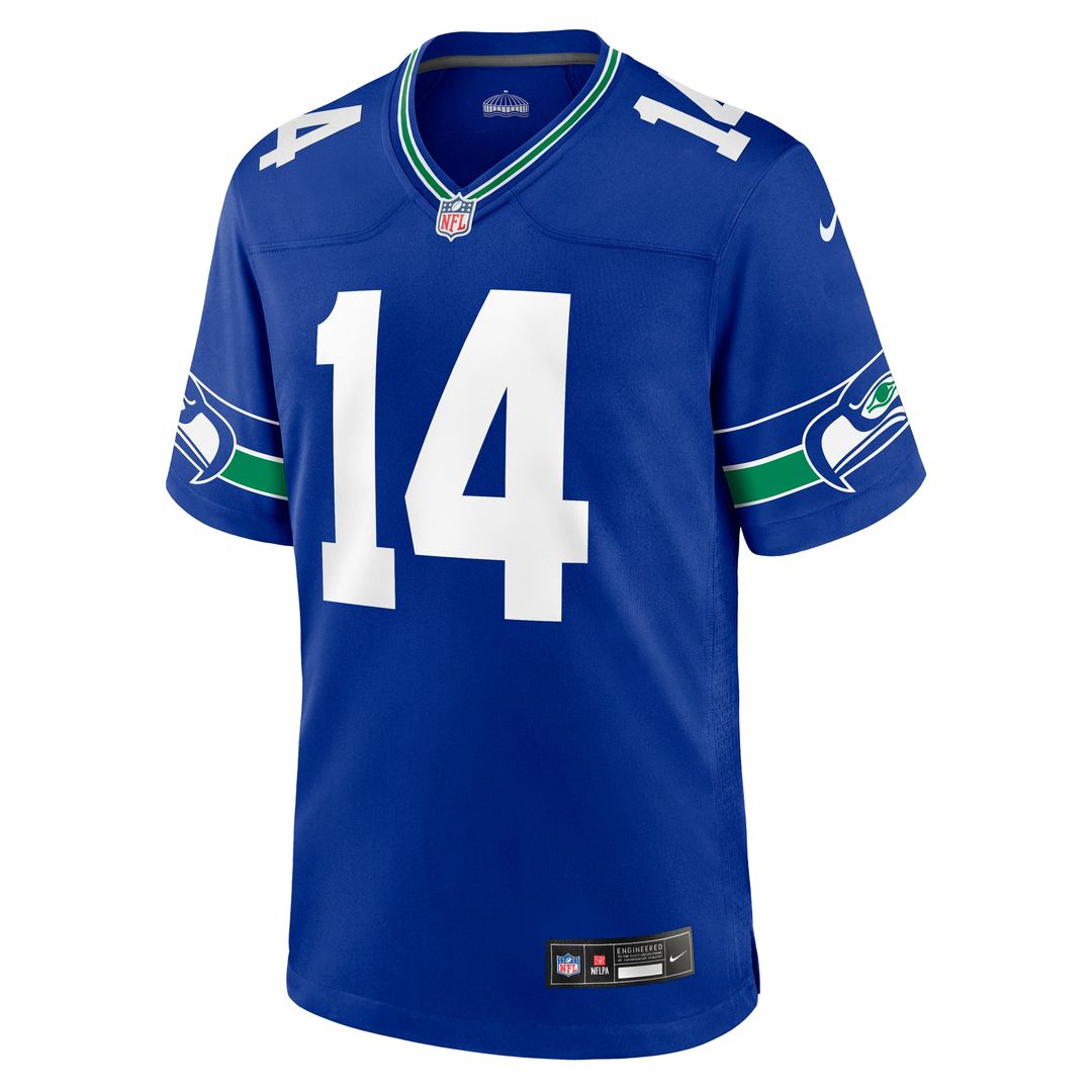 Seattle Seahawks Sam Darnold Nike White Game Jersey