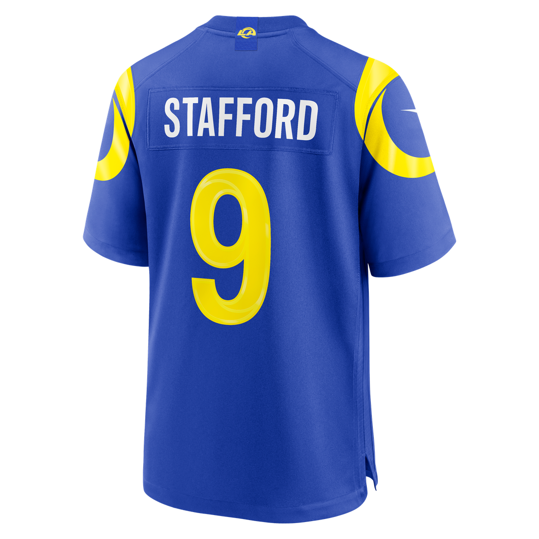 Los Angeles Rams Matthew Stafford Nike Royal Team Game Player Jersey