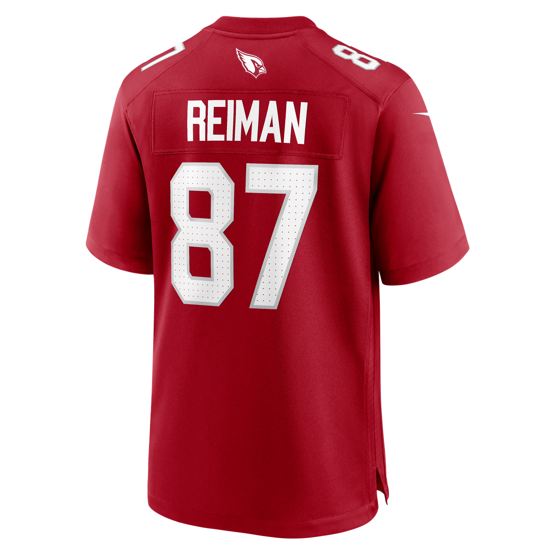 Arizona Cardinals Tip Reiman Nike Cardinal Team Game Jersey