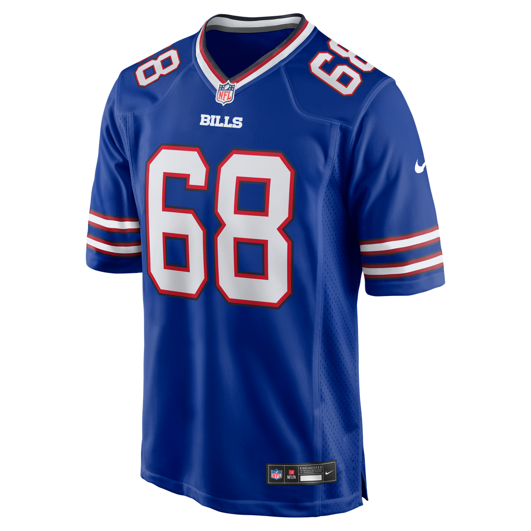 Buffalo Bills Garrett McGhin Nike Royal Team Game Jersey