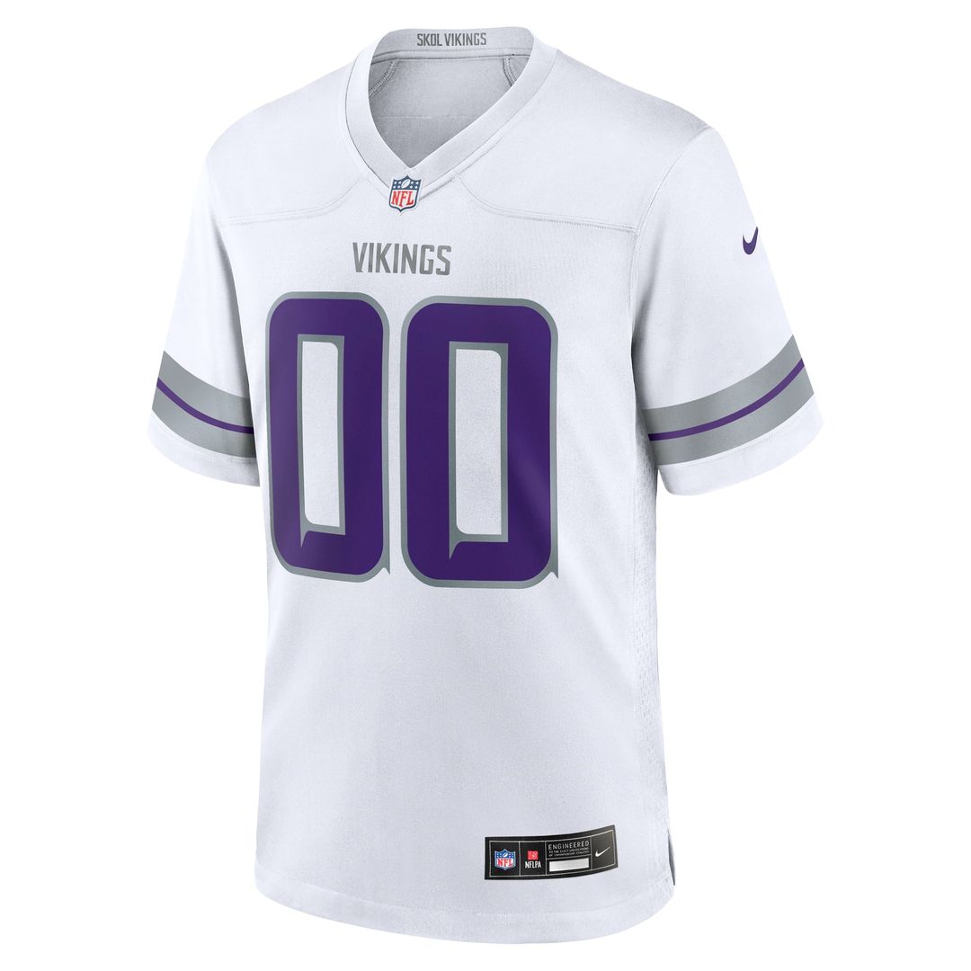 Minnesota Vikings Nike Purple Classic Custom Game Jersey