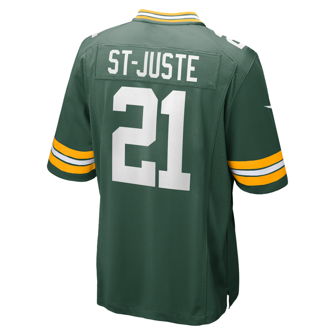 Green Bay Packers Benjamin St-Juste Nike Green Team Game Jersey