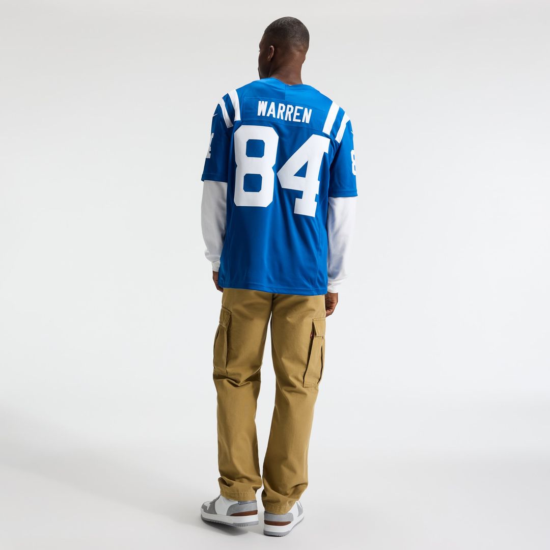 Indianapolis Colts Tyler Warren Nike White Vapor F.U.S.E. Stitched Limited Jersey