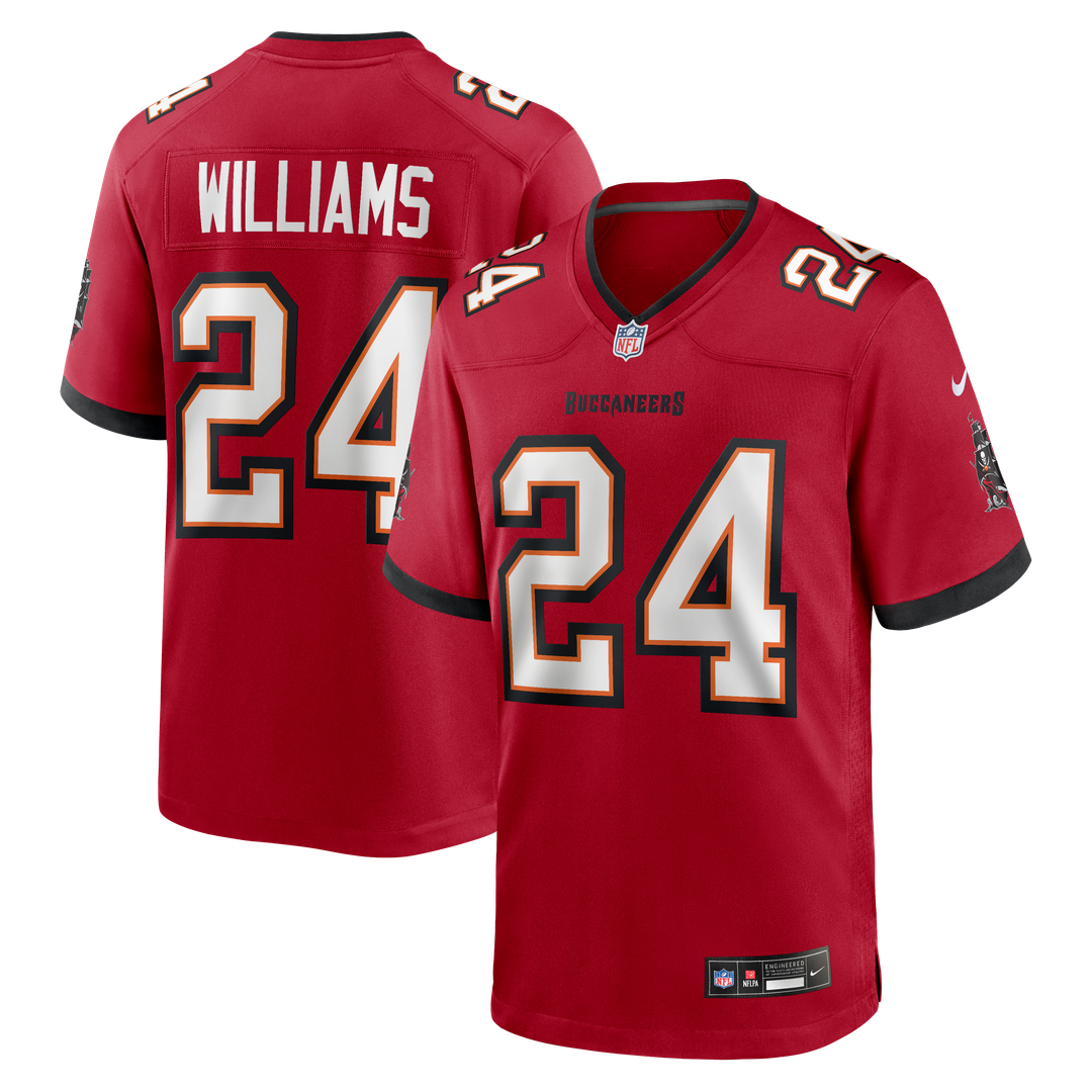 Tampa Bay Buccaneers Cadillac Williams Nike Red Game Retired Player Jersey